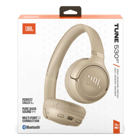 Casque Bluetooth JBL Tune 530BT - JBL530BTBEG - Beige — JBL · Smarty Paris 18e